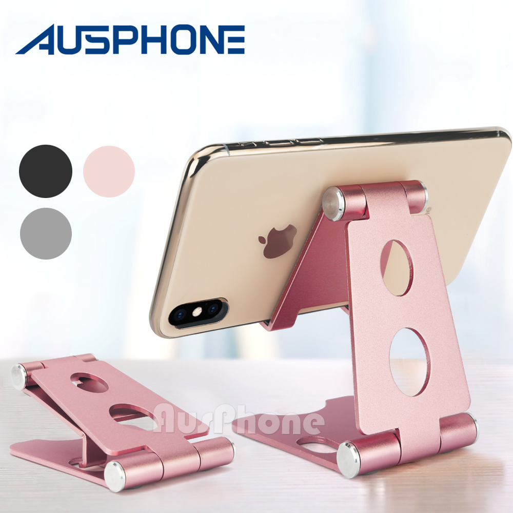 New Aluminum Phone Stand Holder Home Office Desk Desktop For