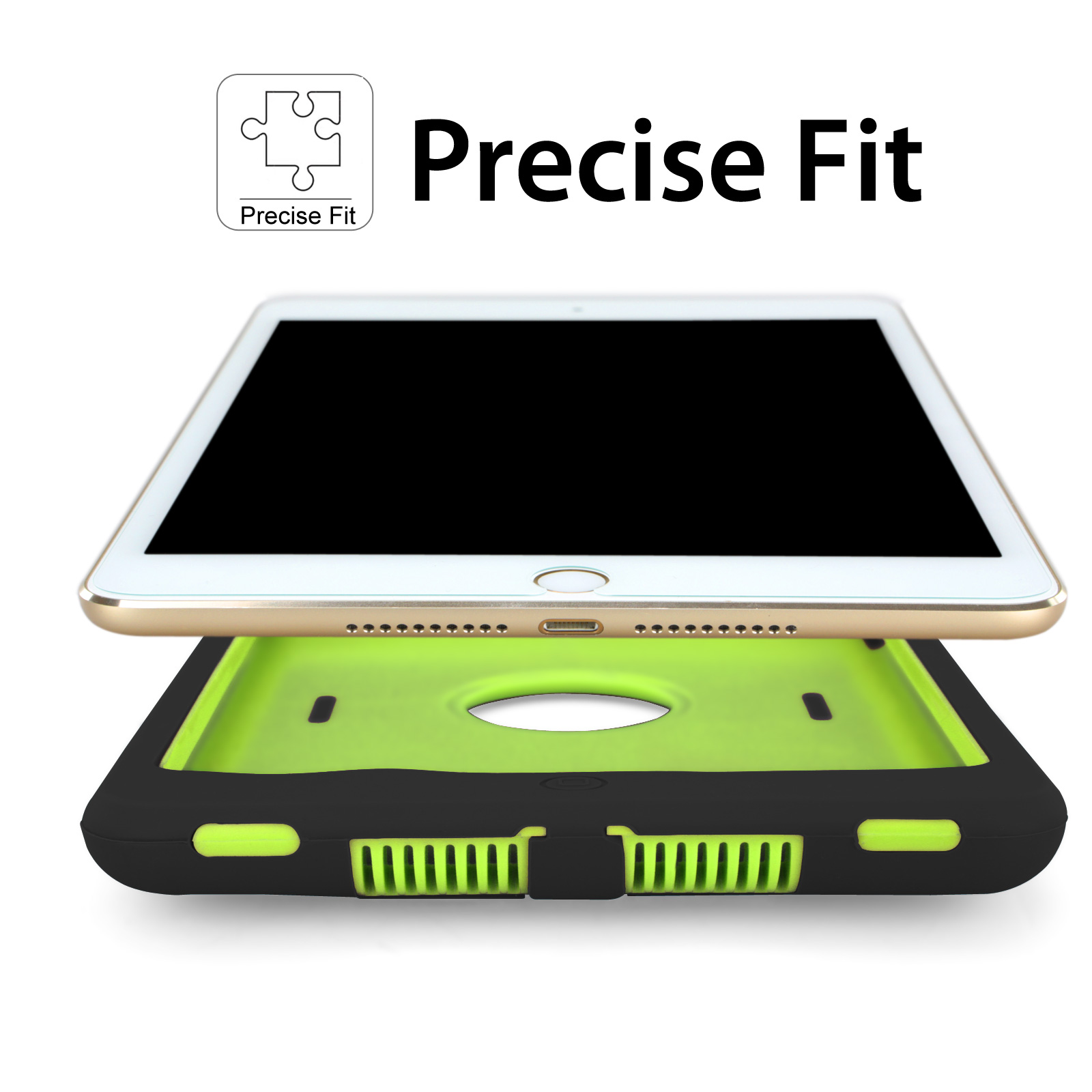 Heavy Duty Shockproof Case Cover For Apple iPad 2 3 4 5th 6th Gen 9.7