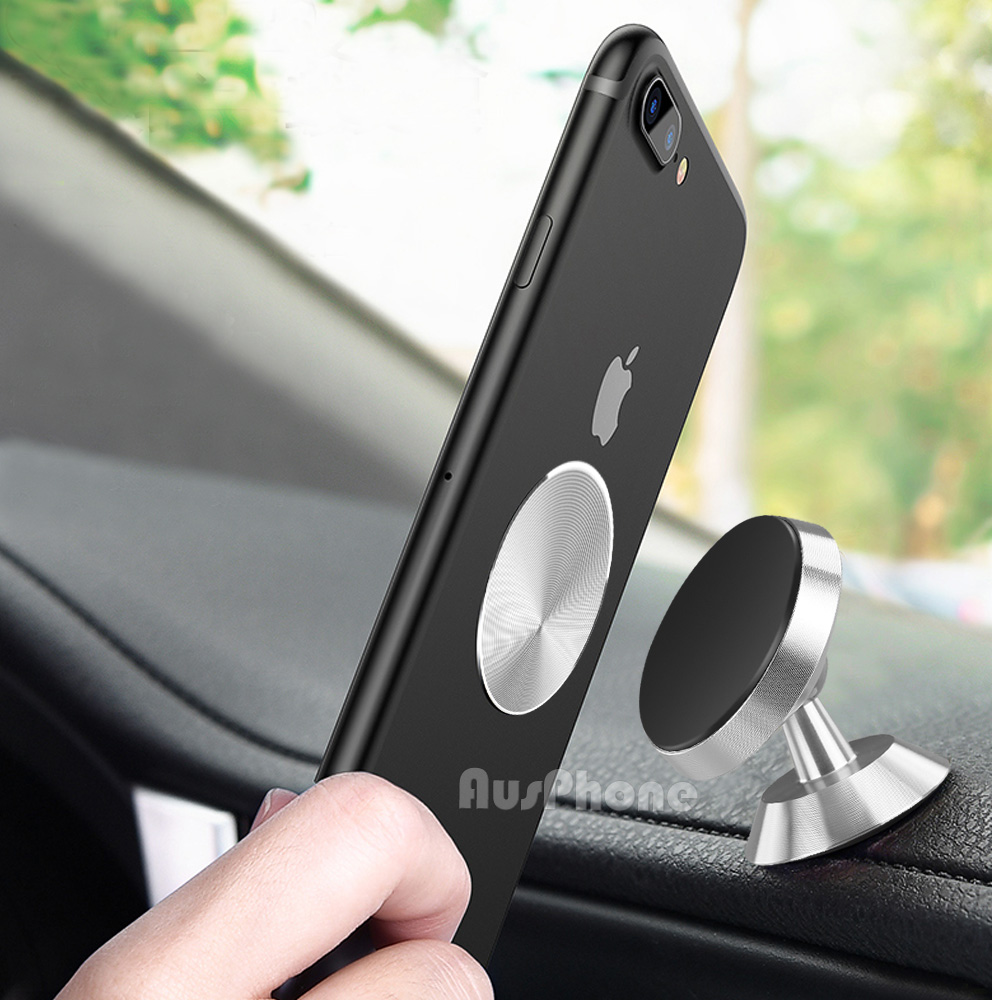 Metal Plate Magnetic Car Phone Holder Accessories Stand For Magnet ...
