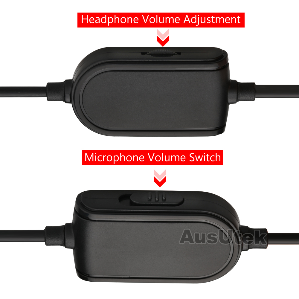 3.5mm Gaming Headset Stereo Replacement Cable Cord for Astro A10/A40