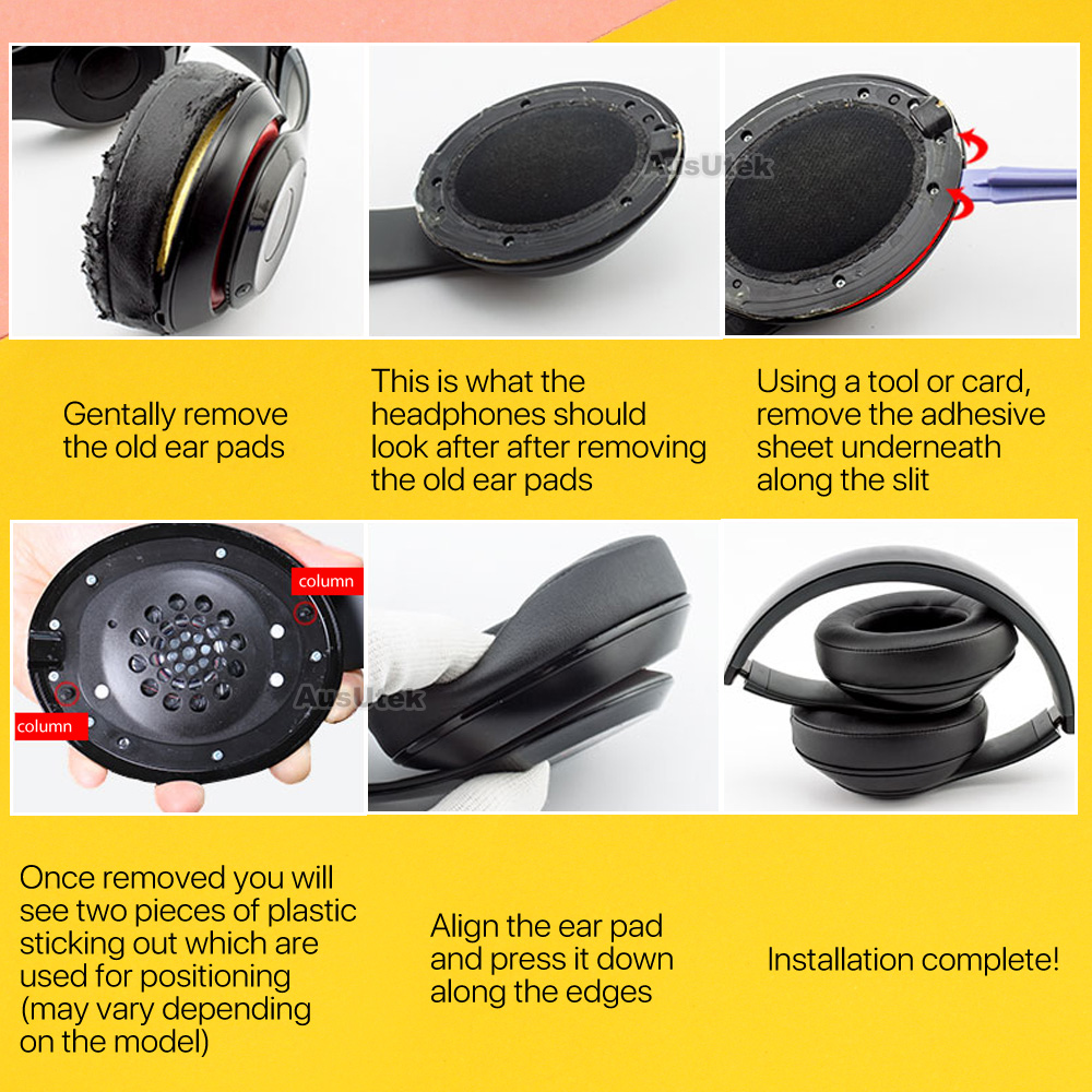 Soft Replacement Ear Pads Cushion Cover For Beats By Dr Dre Solo 2/3 Headphone eBay Soft Replacement Ear Pads Cushion Cover For Beats By Dr Dre Solo 2/3 Headphone eBay