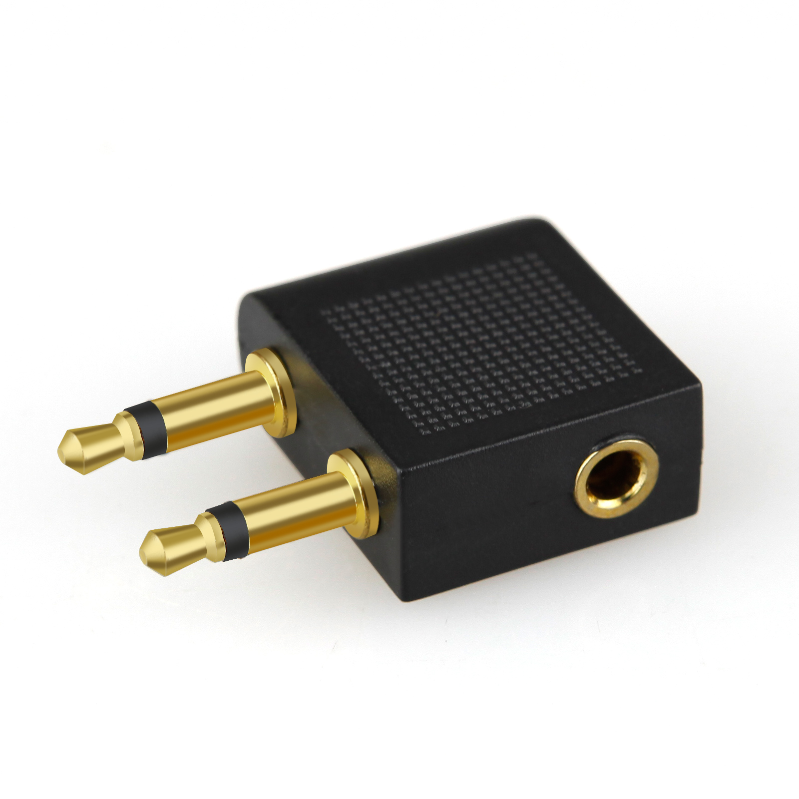 Airplane Airline Adapter For Sennheiser Apple Beats Bose 3.5mm Jack