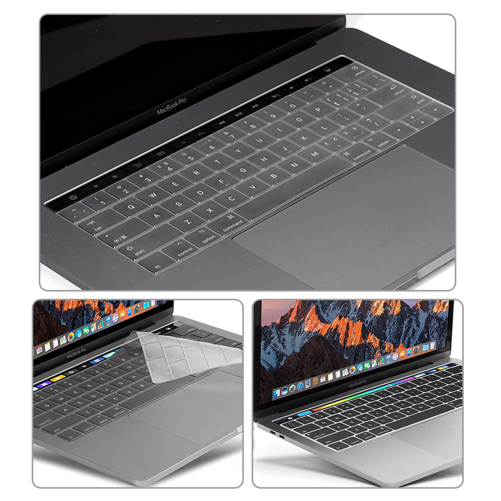 Keyboard Cover Case Skin Protector For Apple MacBook Pro Air 13" 15
