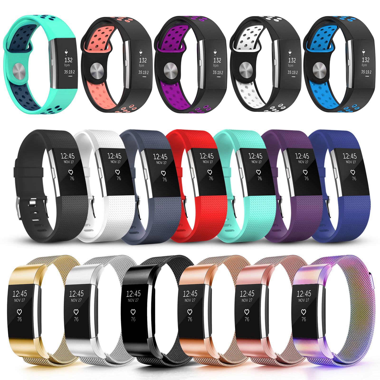 fitbit charge 2 replacement bands australia