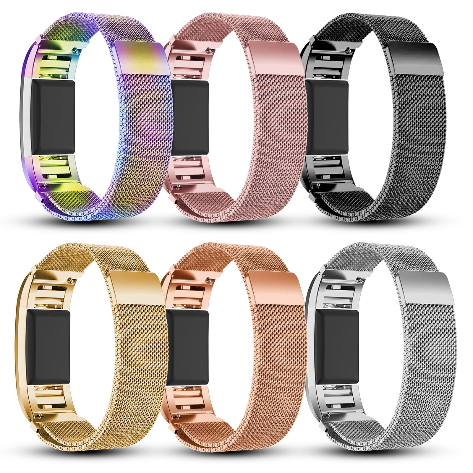 Various Luxe Band Replacement Wristband Watch Strap Bracelet For Fitbit