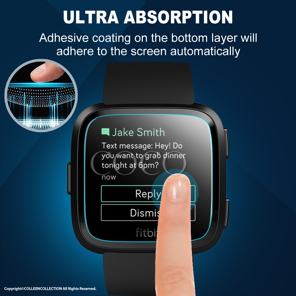 fitbit versa lite screen