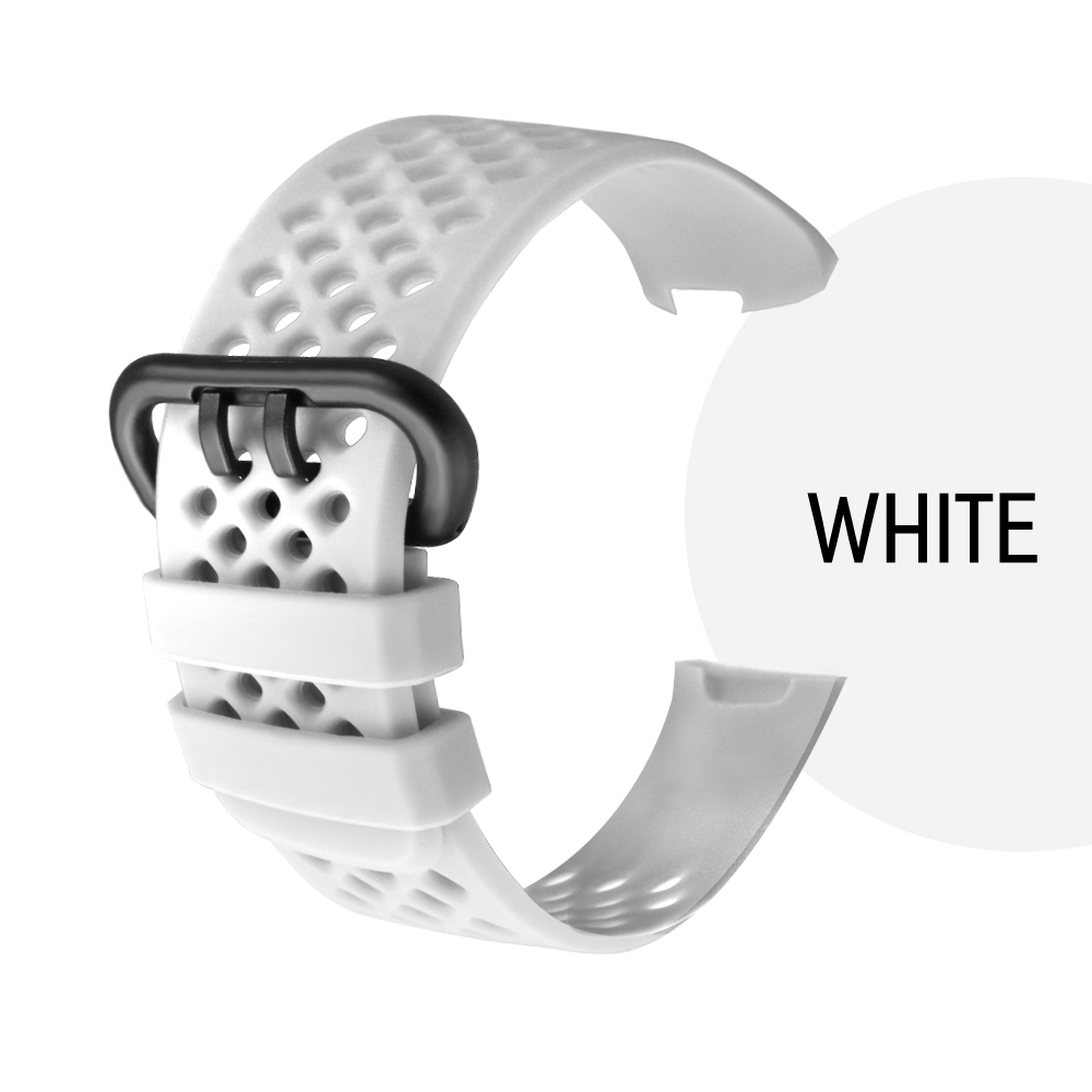 For Fitbit Charge 4 Replacement Silicone Watch Wrist Sports Band Strap