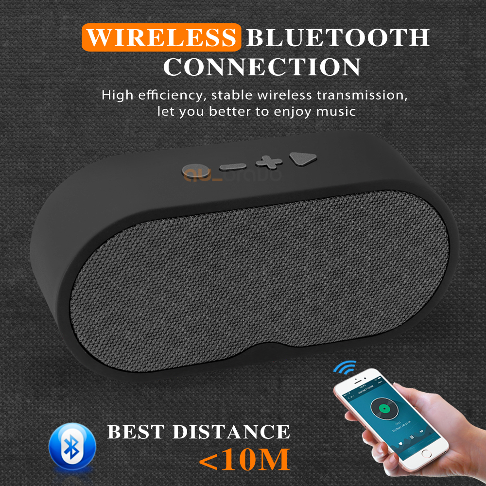 Portable Wireless Bluetooth Rechargeable Speaker USB//TF//FM Radio Stereo Bump New