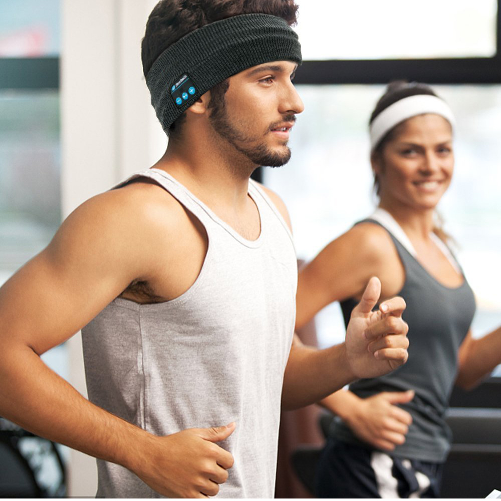 Wireless Bluetooth Headband Earphone Stereo Sport Headphone Headset