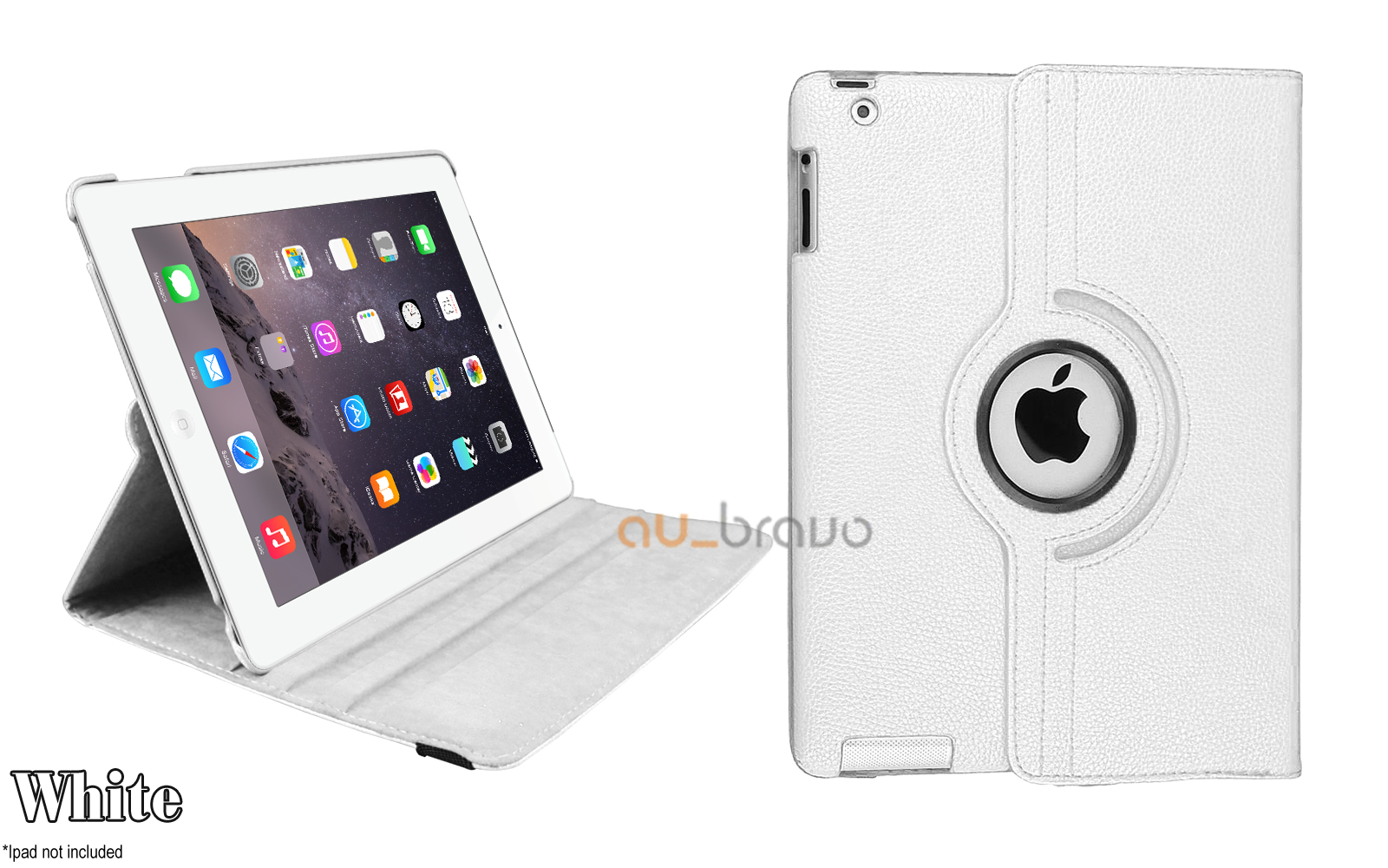 Premium Best Smart Leather Case Cover For Apple iPad 2 iPad 3 iPad