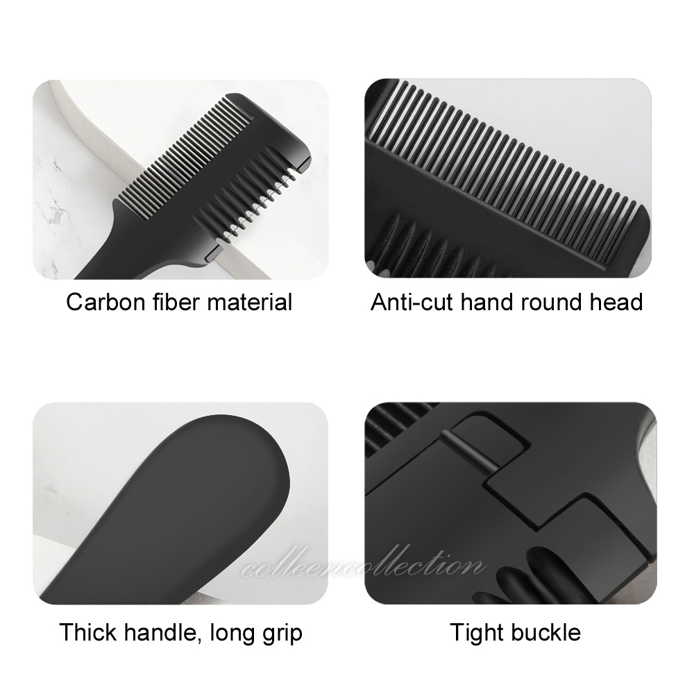 Professional Hairdressers Razor Comb Razor DIY Hair Cutting Thinning