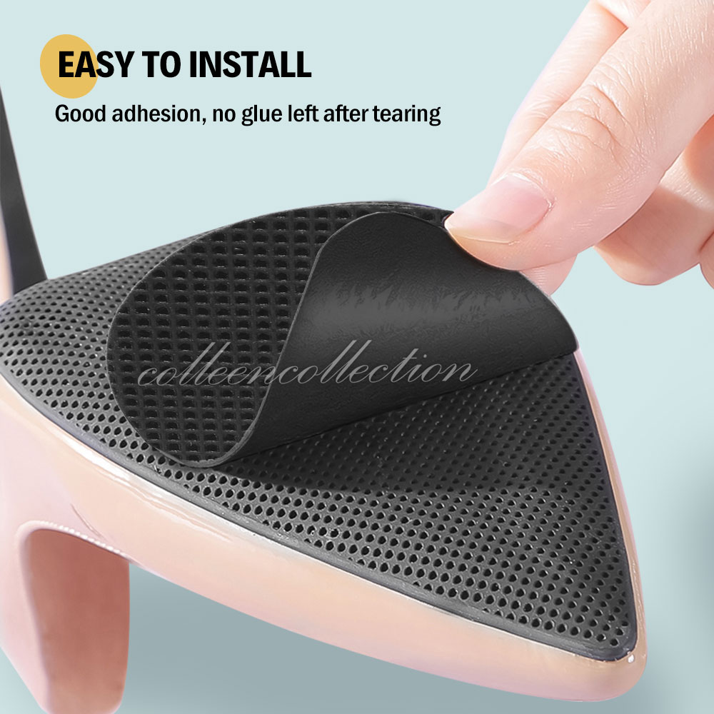 8x Self Adhesive Non Slip Shoe Sole Grip Pads High Heels