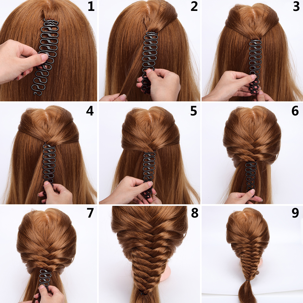 32 Best Images Twist A Braid Hair Braider : 3 Colors French Centipede Hair Braiding Tool Braider ...