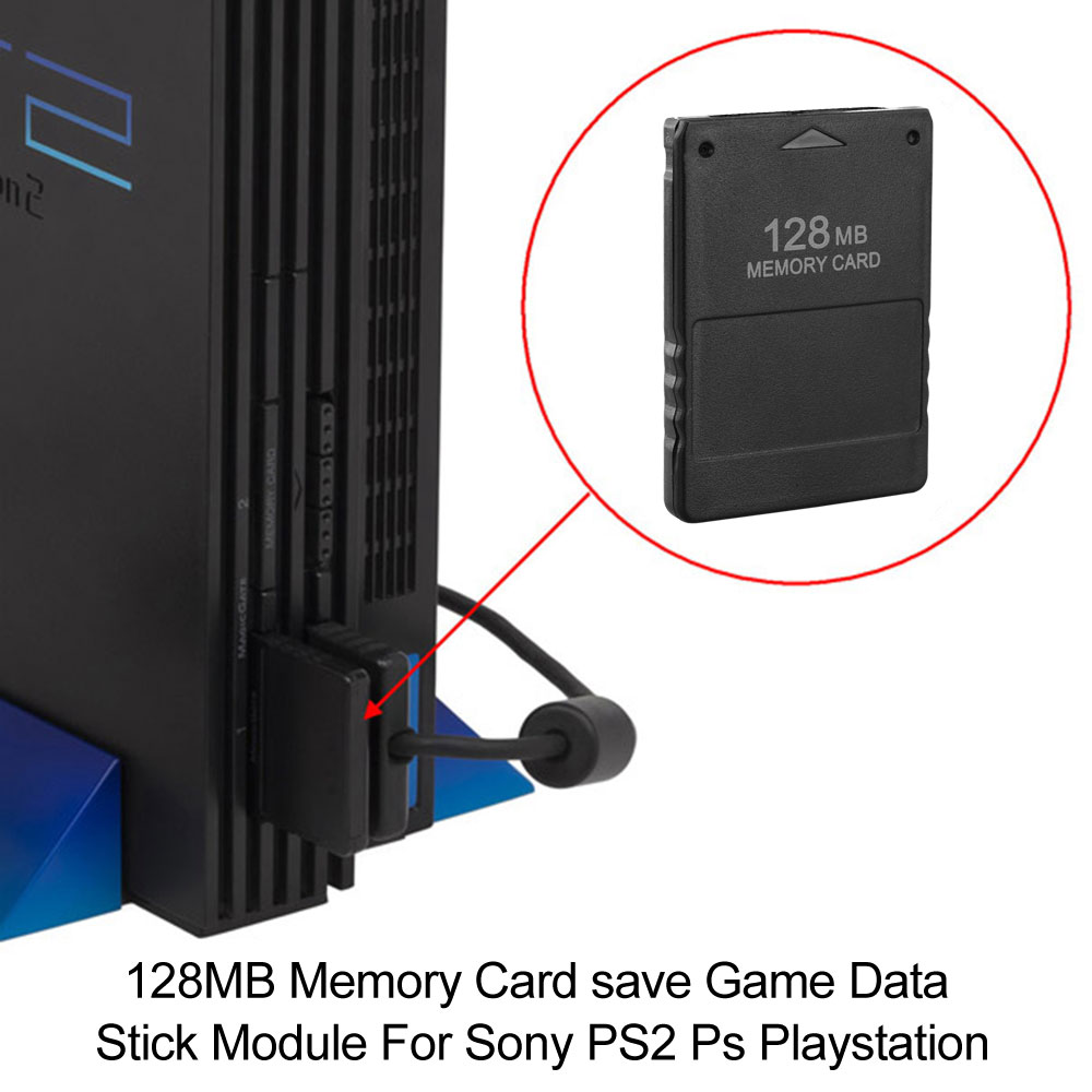 For Sony PS2 Playstation 2 Memory Card Data Save Pack 256MB 128MB eBay
