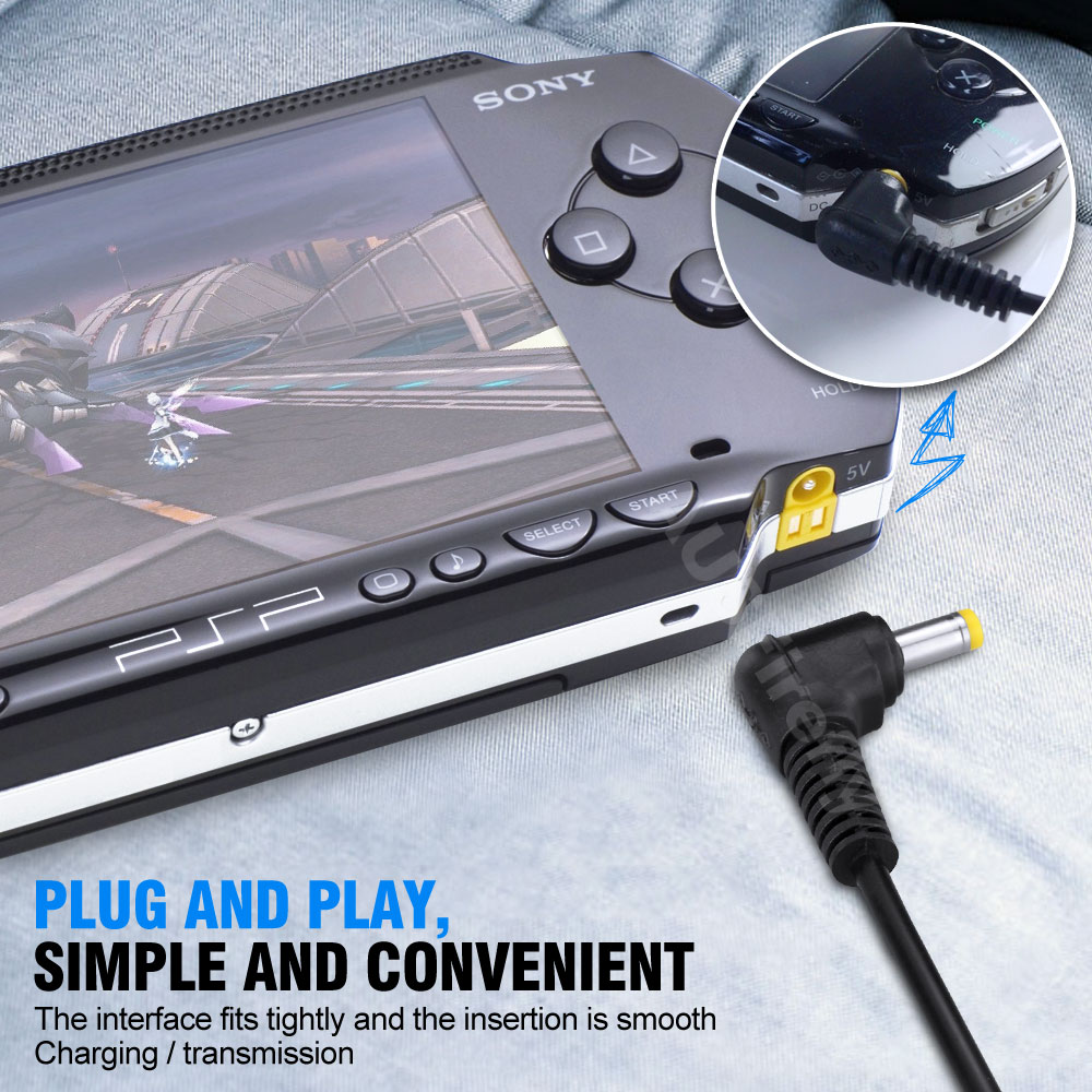 Sony PSP USB Charger Charging Cable Power Cable for Sony PSP1000 2000