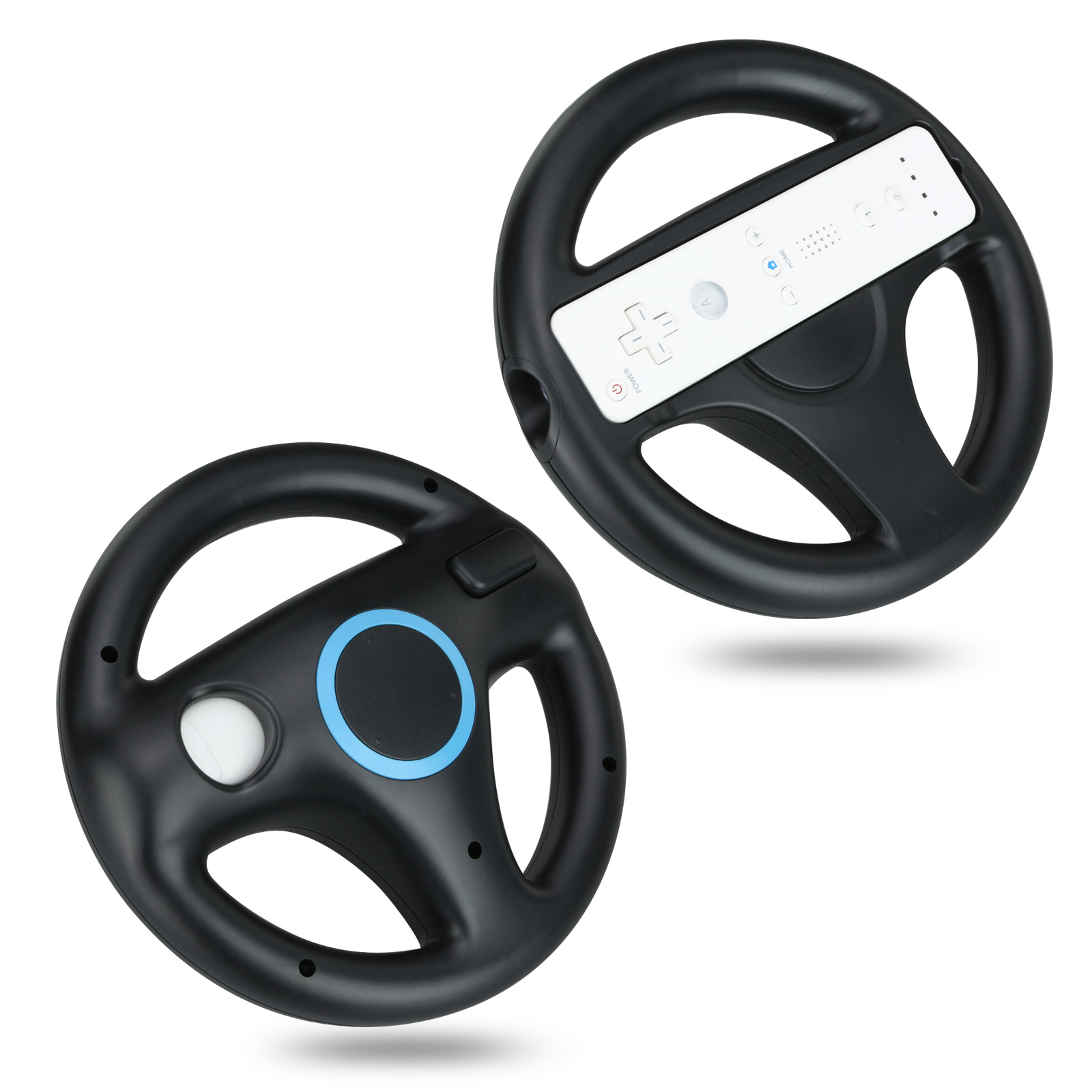 Steering Wheel for Nintendo Wii Mario Kart Racing Games eBay