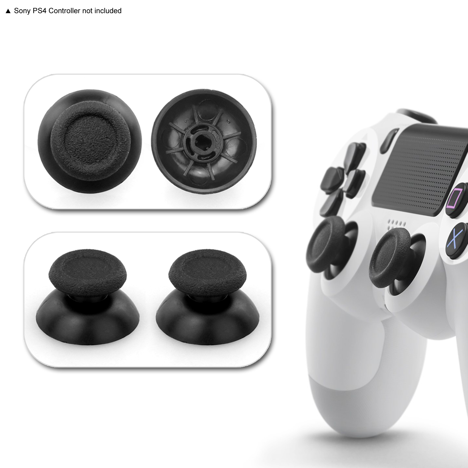 Replacement Analog Thumbstick Thumb Stick Thumbsticks for PS4 Dualshock