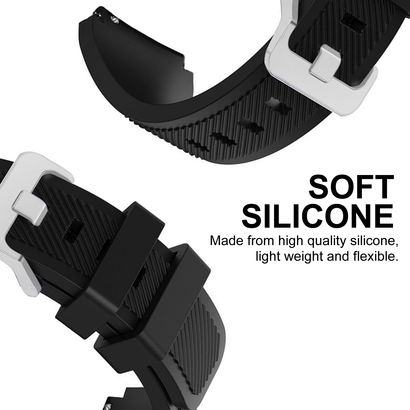 samsung gear s3 frontier silicone bands