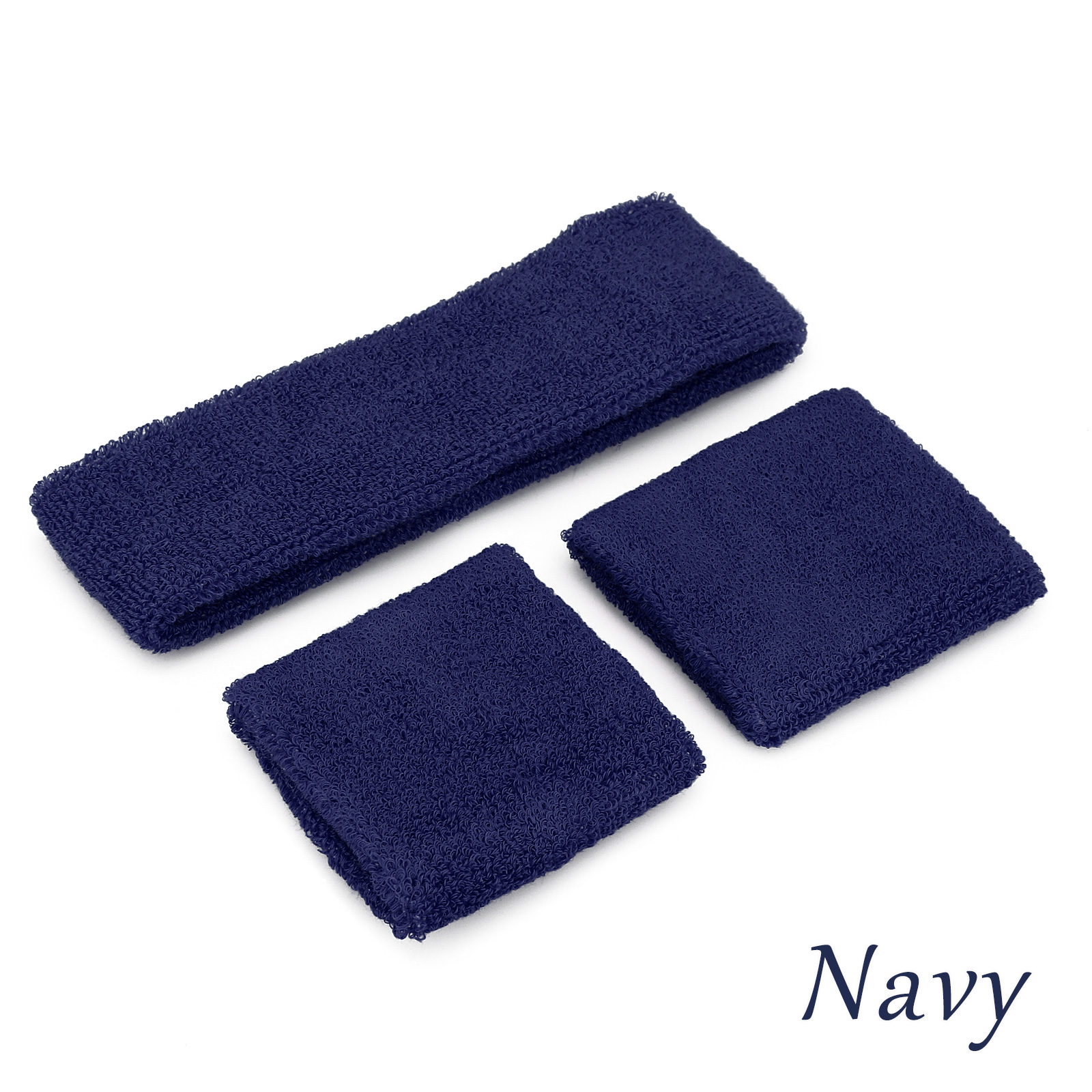 Wristbands Headband Sweatbands Sweat Band for Sport Tennis Badminton