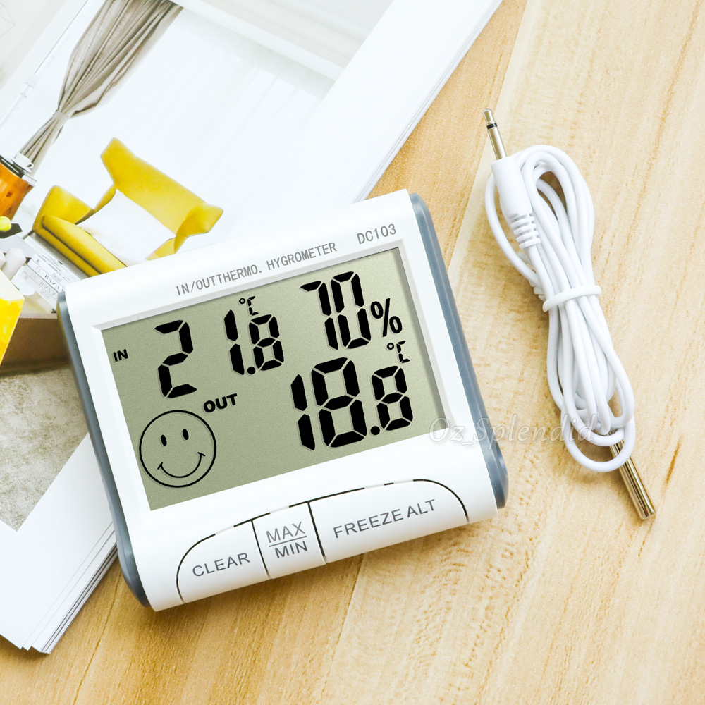 2020 Digital Thermometer Humidity Meter Room Temperature Indoor LCD Hygrometer eBay