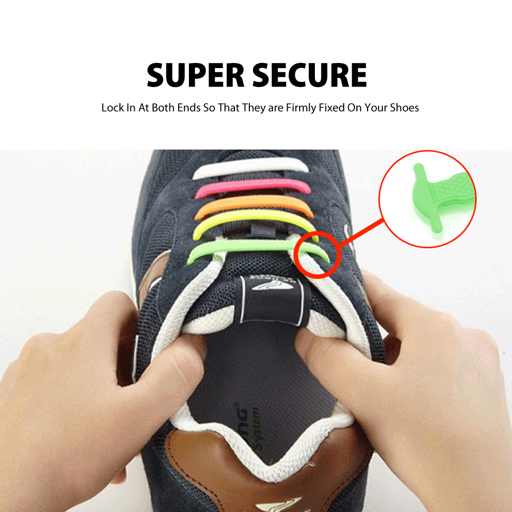 Image result for No Tie Shoe Laces