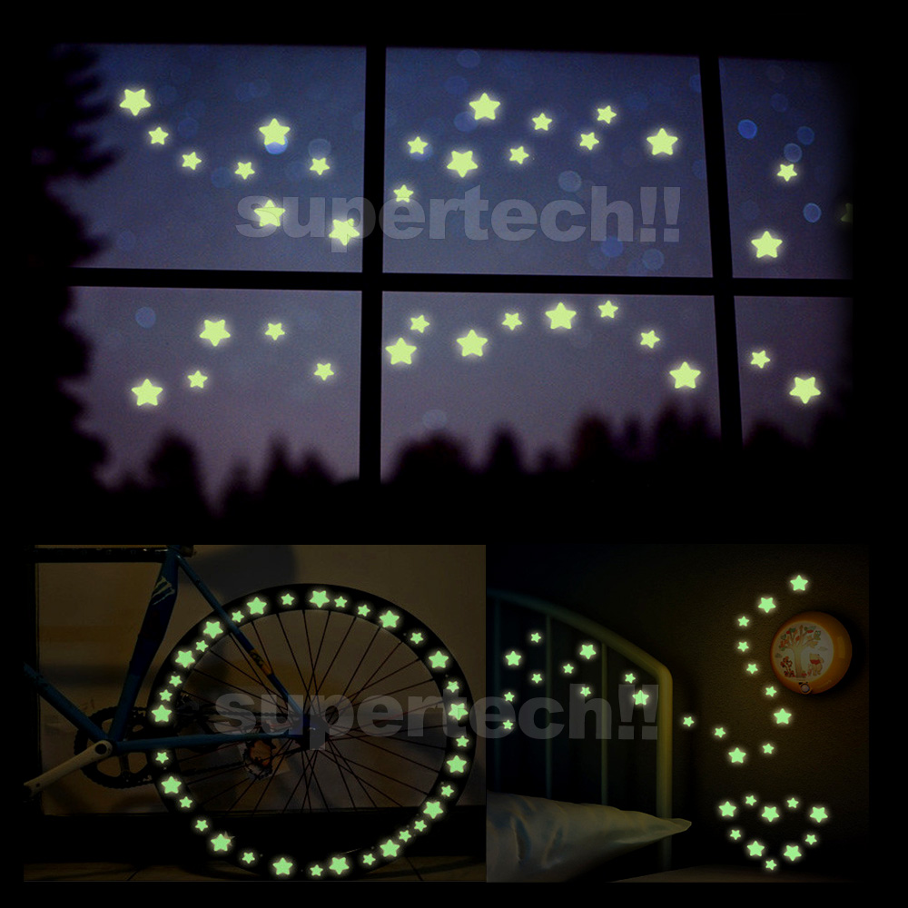 Moon 100 Star Night Light Glow In The Dark Wall Decal Ceiling Moon 100 Star Night Light Glow In The Dark Wall Decal Ceiling Sticker Decor Au