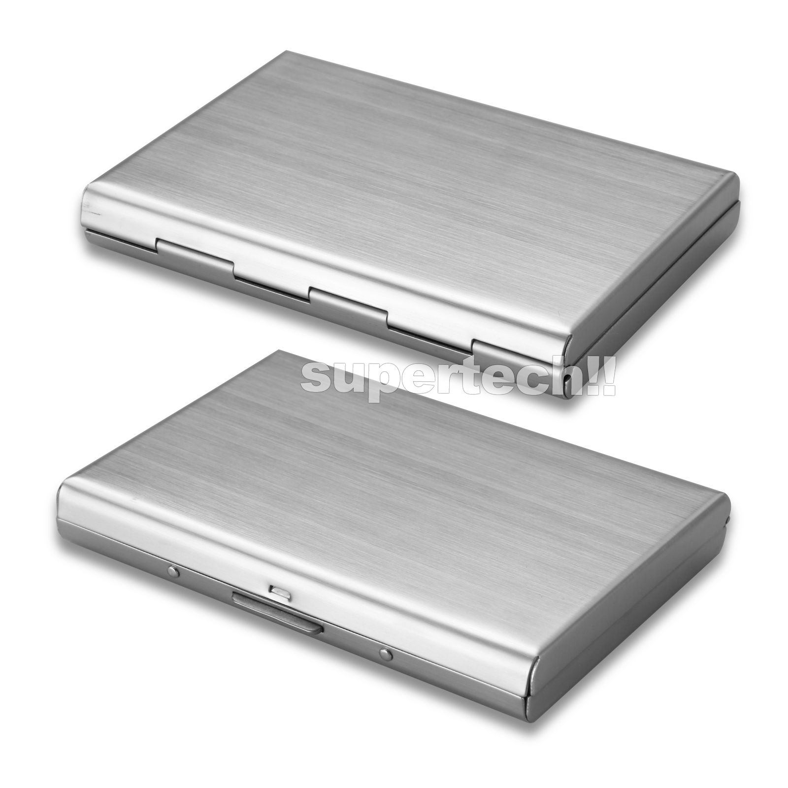 6 Slot Stainless Steel Wallet RFID Blocking Identity Protection Card Holder Case eBay