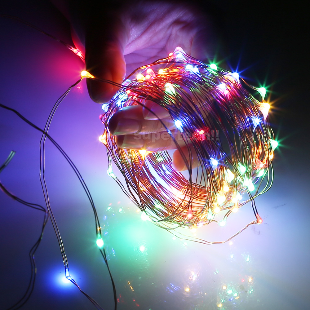 520M USB LED Copper Wire String Fairy Lights Party Home Garden Decor